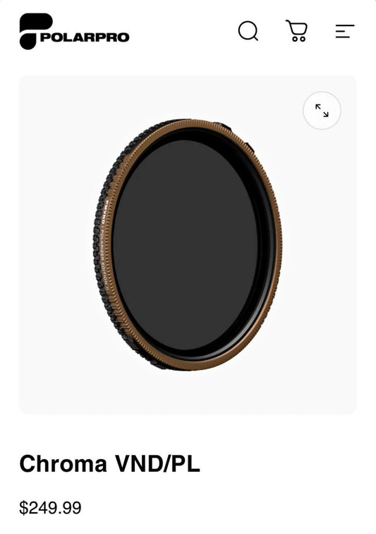 Chroma 82mm VND/PL Filter